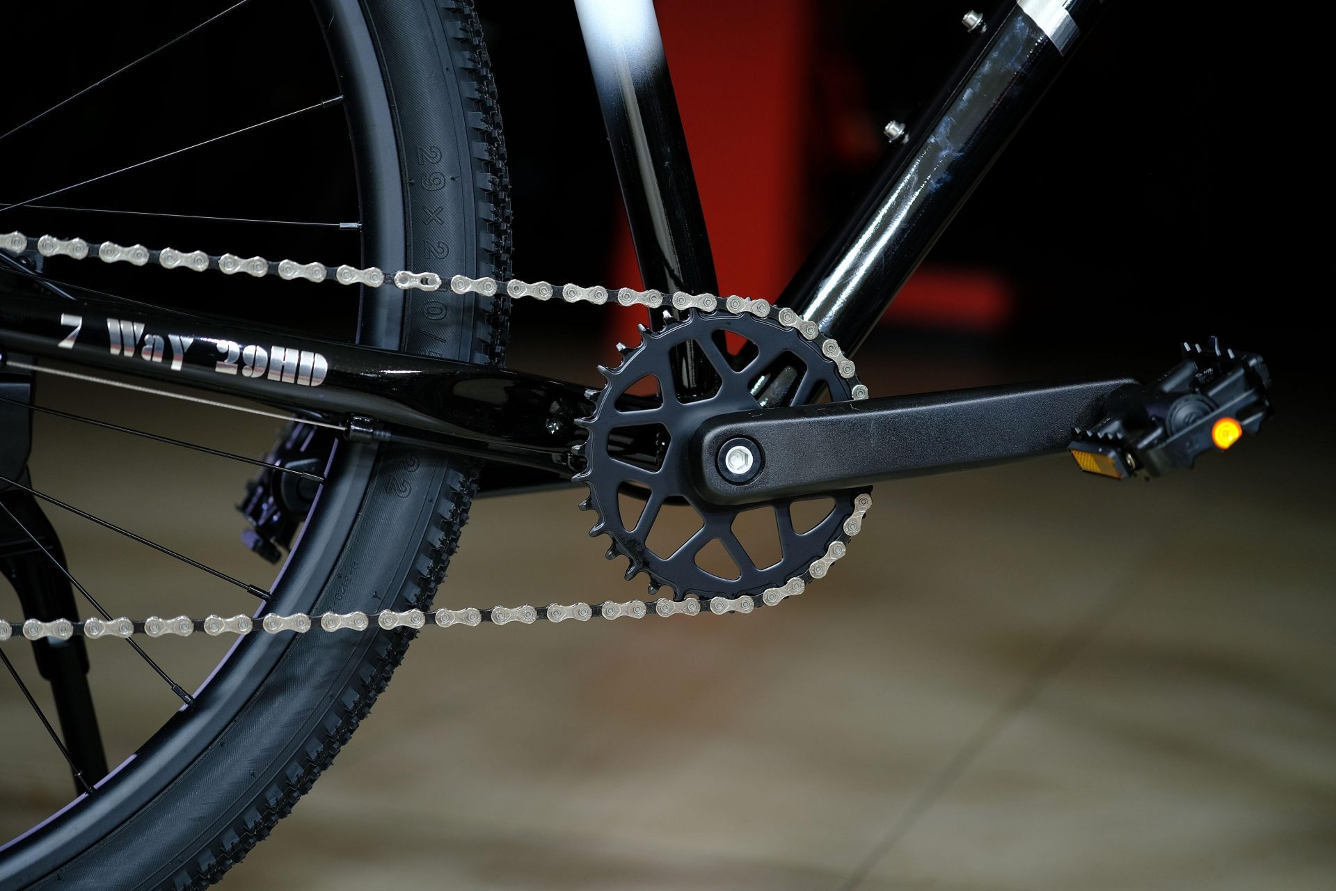 Система (шатун)  Prowheel CY-10 NW 34T Narrow Wide HOKE 7 Way 29 HD матовый чёрный 23