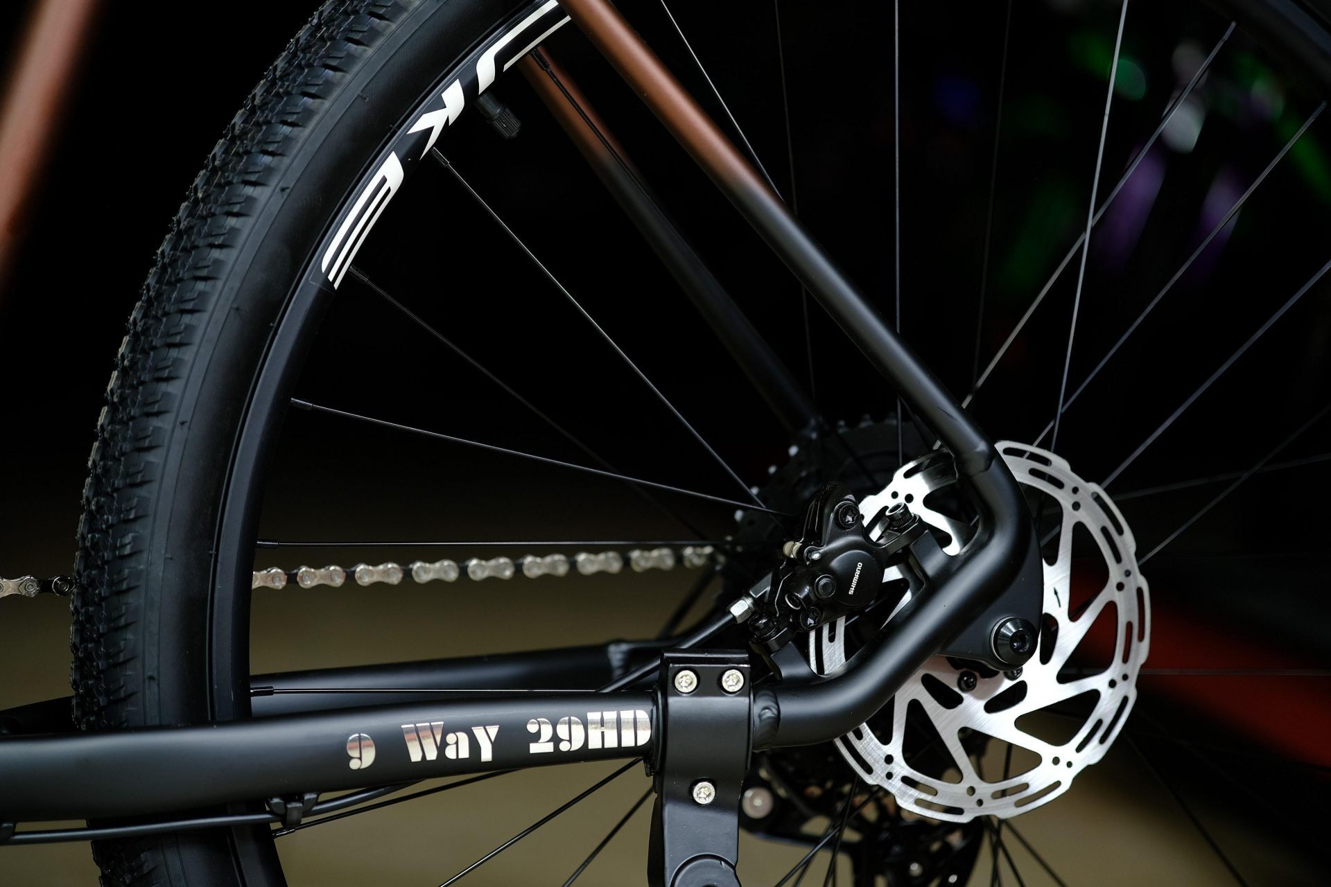 Тормоз гидравлический Shimano MT200 HOKE 9 Way 29 HD матовый чёрный 23