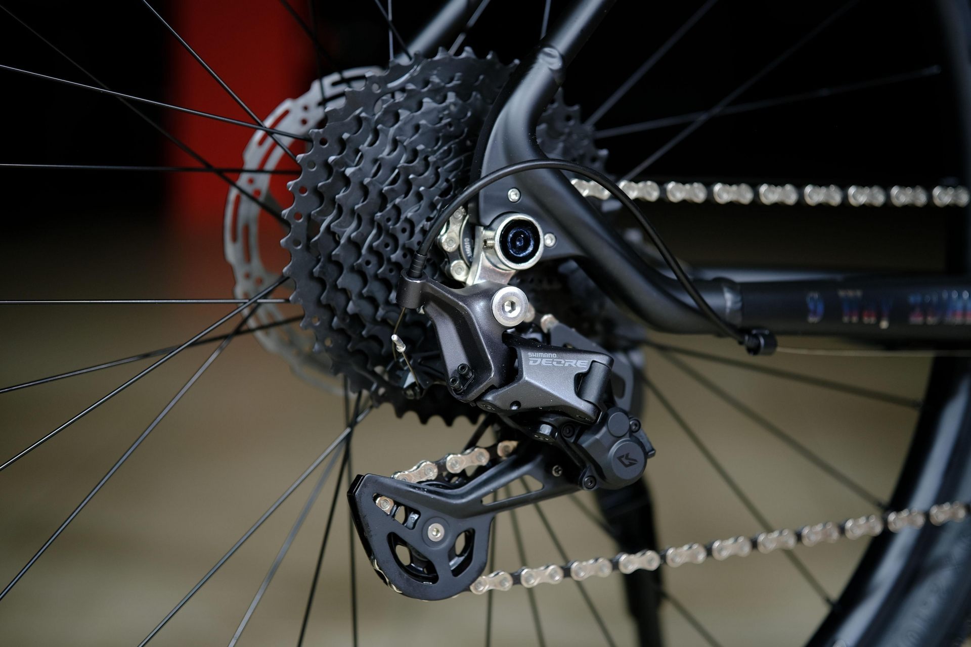 Задний переключатель Shimano Deore HOKE 9 Way 29 HD матовый чёрный 23