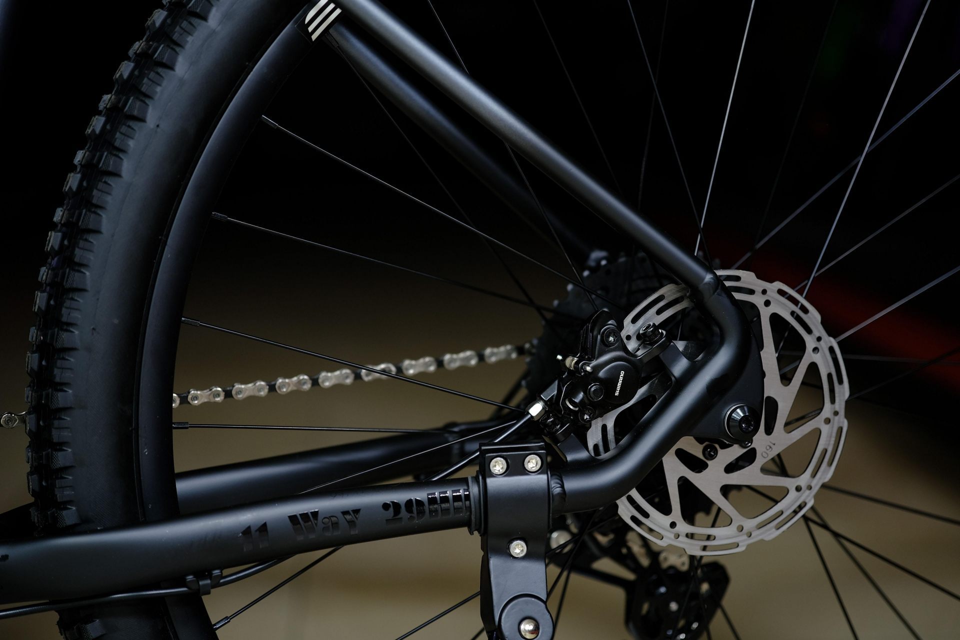 Тормоз гидравлический Shimano MT200 HOKE 11 Way 29 HD матовый чёрный-серый 19