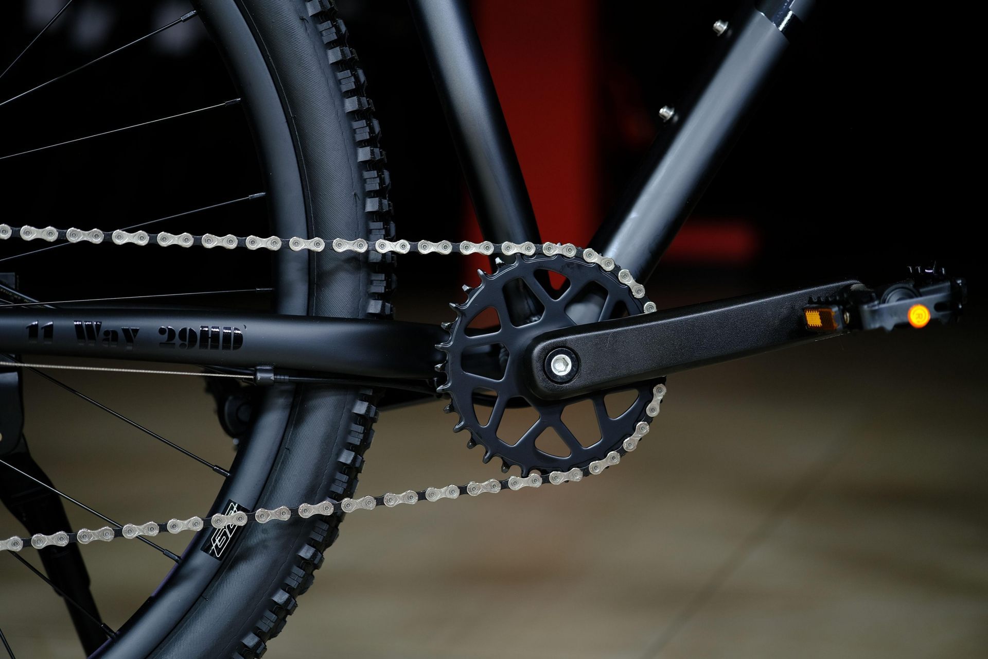 Система (шатун)  Prowheel CY-10 NW 34T Narrow Wide HOKE 11 Way 29 HD матовый чёрный-серый 19